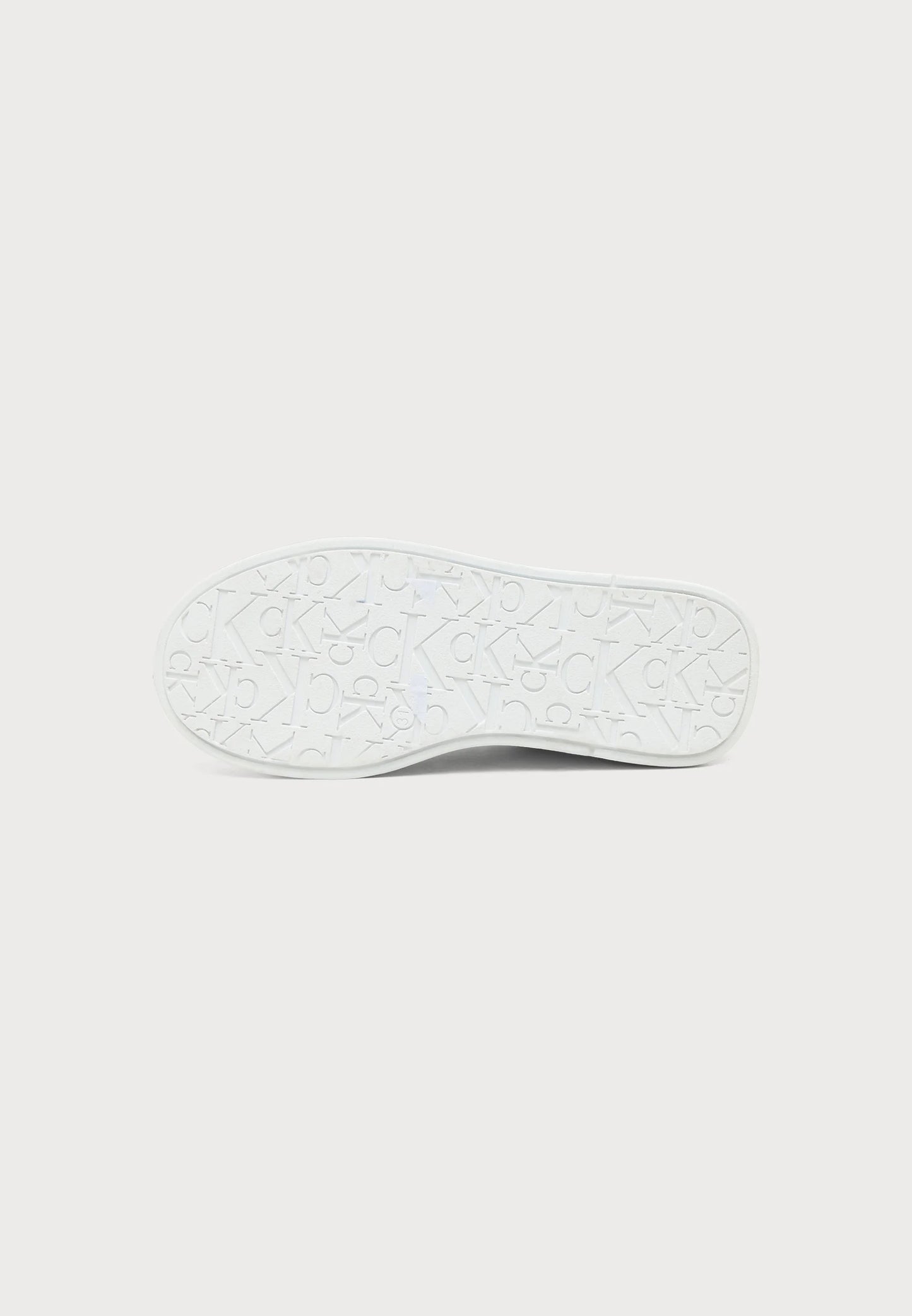 CALVIN KLEIN SNEAKERS BIANCHE CON LACCI, LOGO LATERALE E RETRO NERO Bambine e ragazze 226-V3X9-83468-1355X005.BIA_