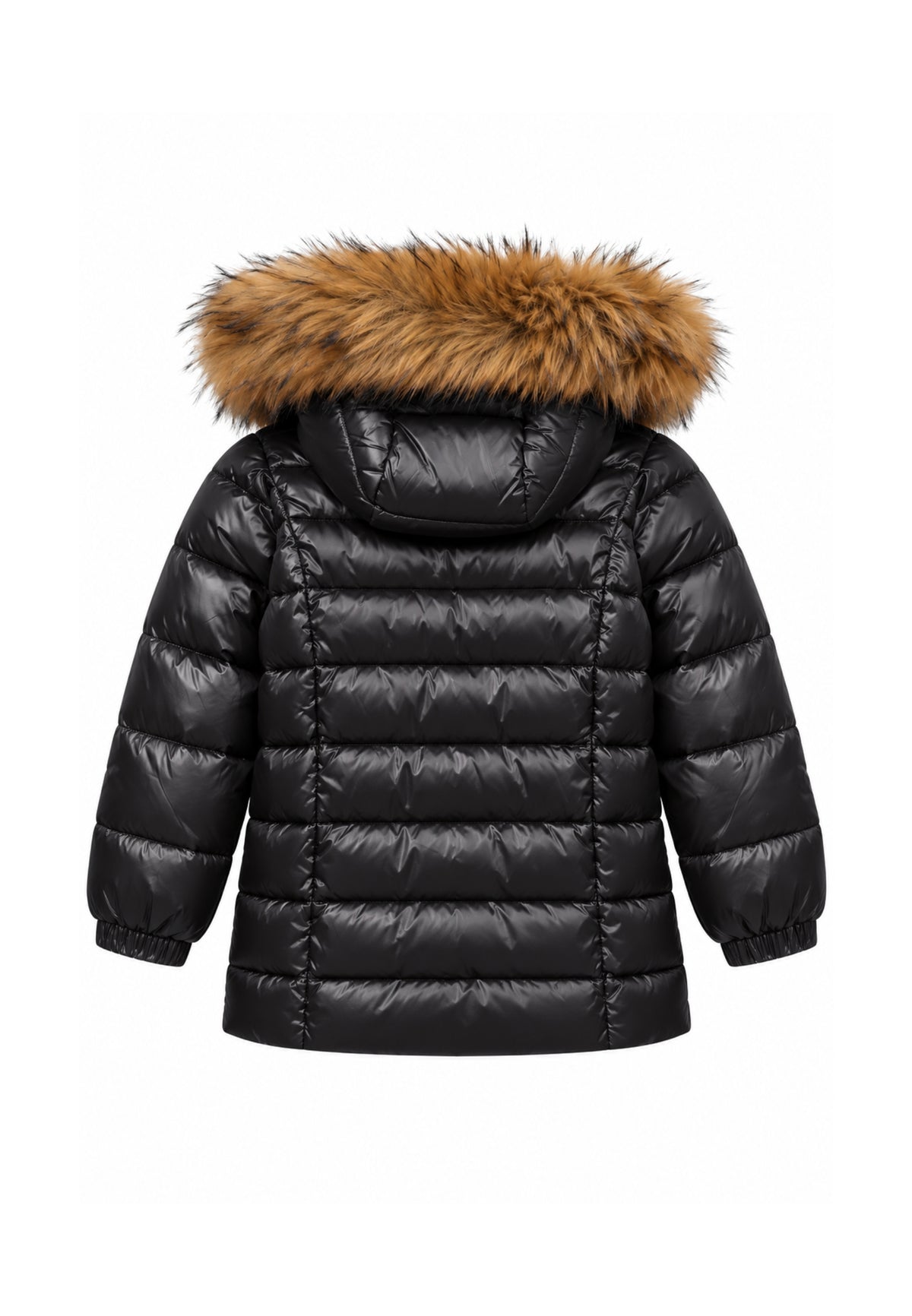 REFRIGIWEAR PIUMINO CON PELLICCIA E LOGO SUL BRACCIO Bambine e ragazze RG2606CW26_