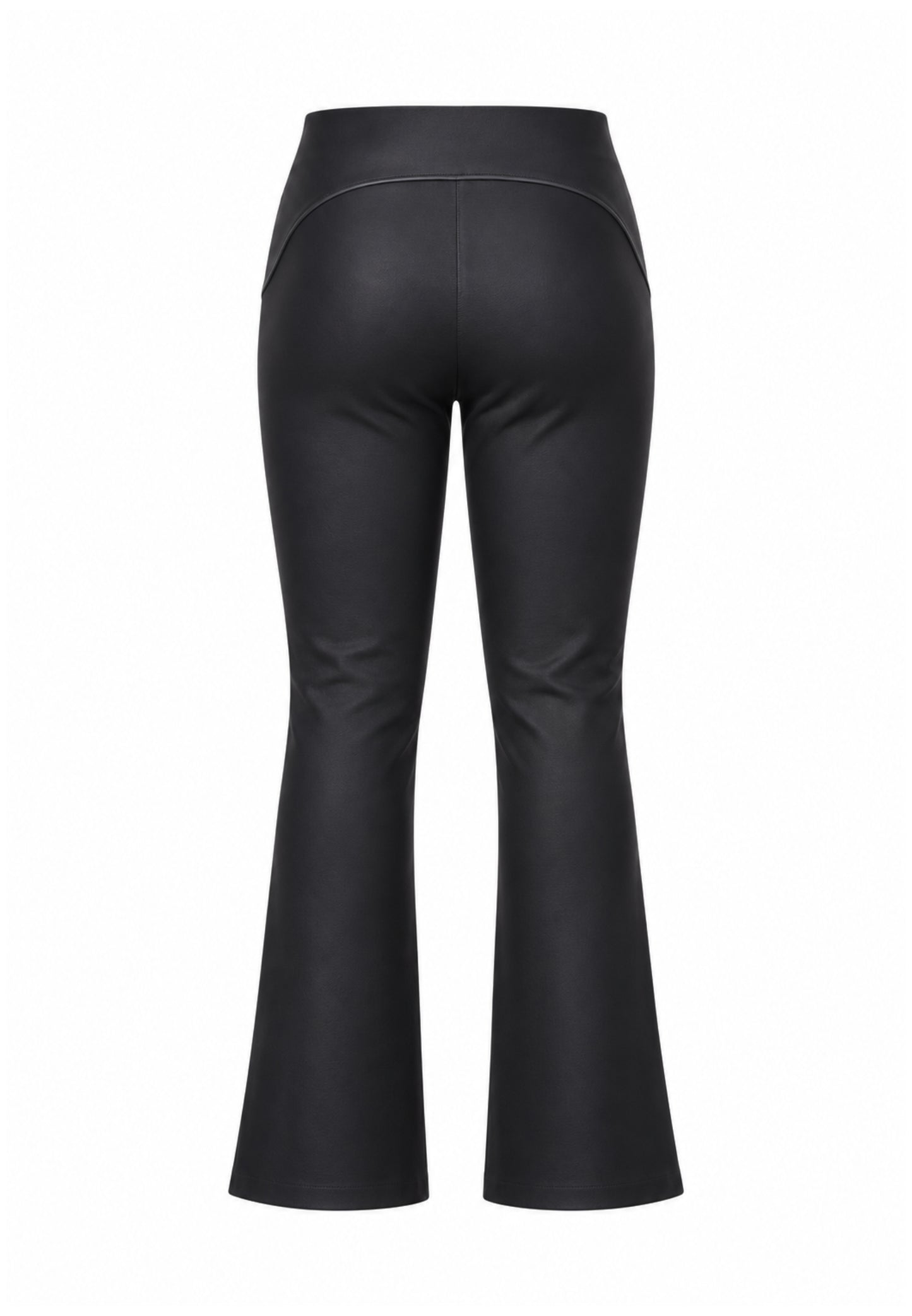 John Richmond leggings NERI A ZAMPA EFFETTO PELLE Bambine e ragazze rga26046le.ne_