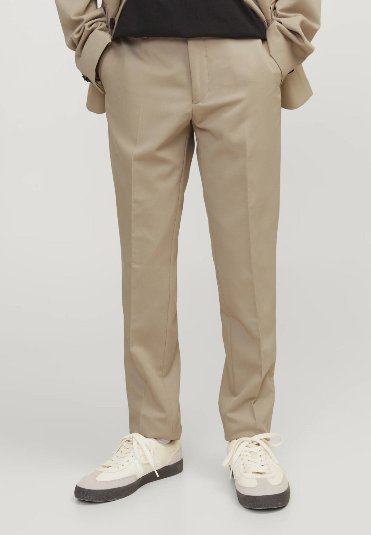 Jack & Jones jack jones pantalone beige chino a sigaretta bambino 12203547_  12203547.BEIGE_