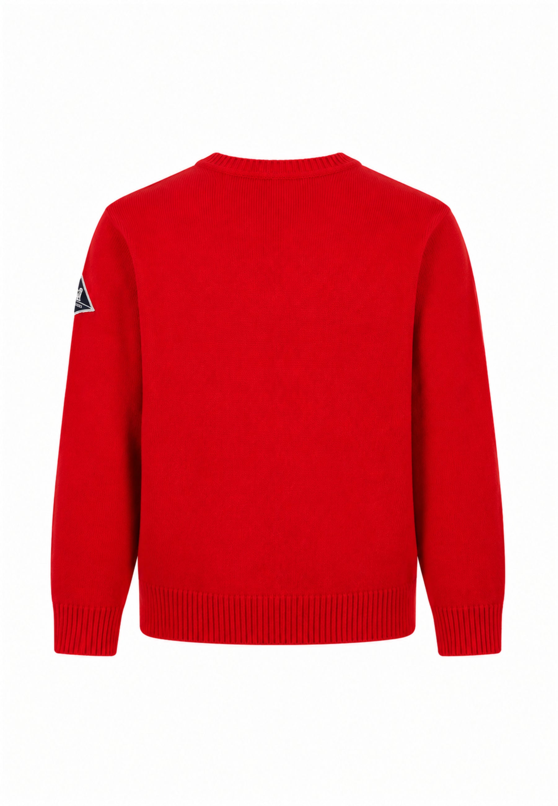 Roy Roger's maglia ROSSA CON LOGO CENTRALE RICAMATO Bambini e ragazzi rh116/00.ro_