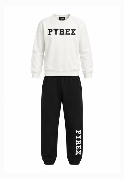 Pyrex TUTA PANNA CON FELPA GIROCOLLO E MAXI LOGO Bambine e ragazze 26IPK46204.PANNA_