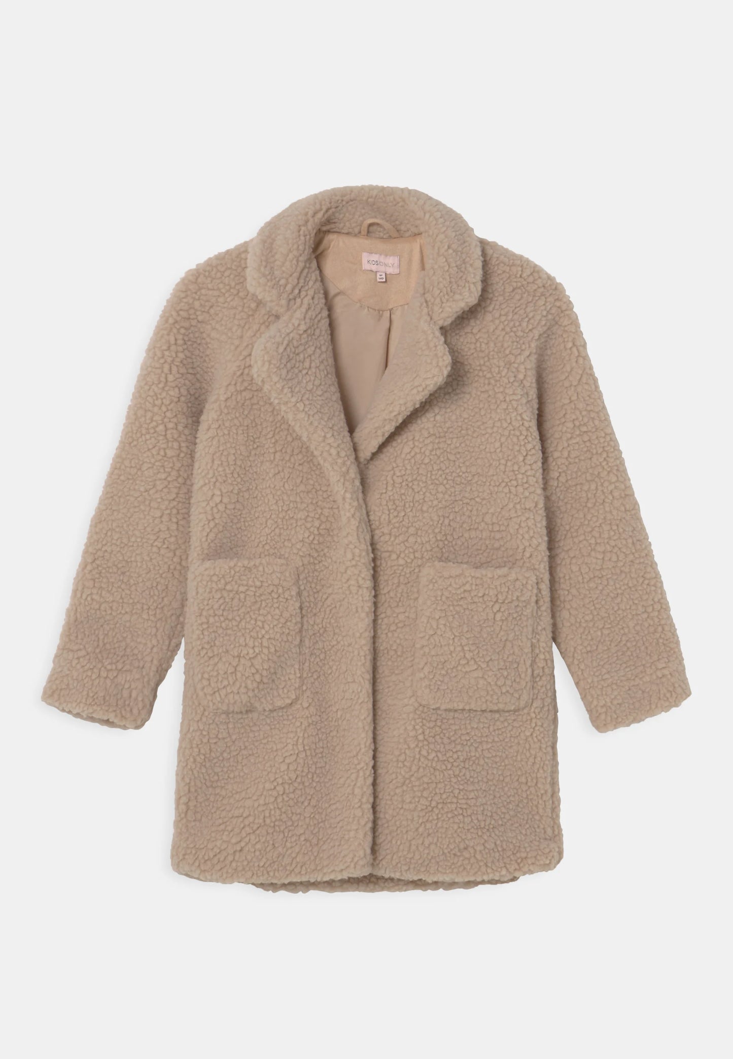 ONLY KIDS cappotto BEIGE DI PELLICCIA MORBIDO Bambine e ragazze 15245733.BEIGE_