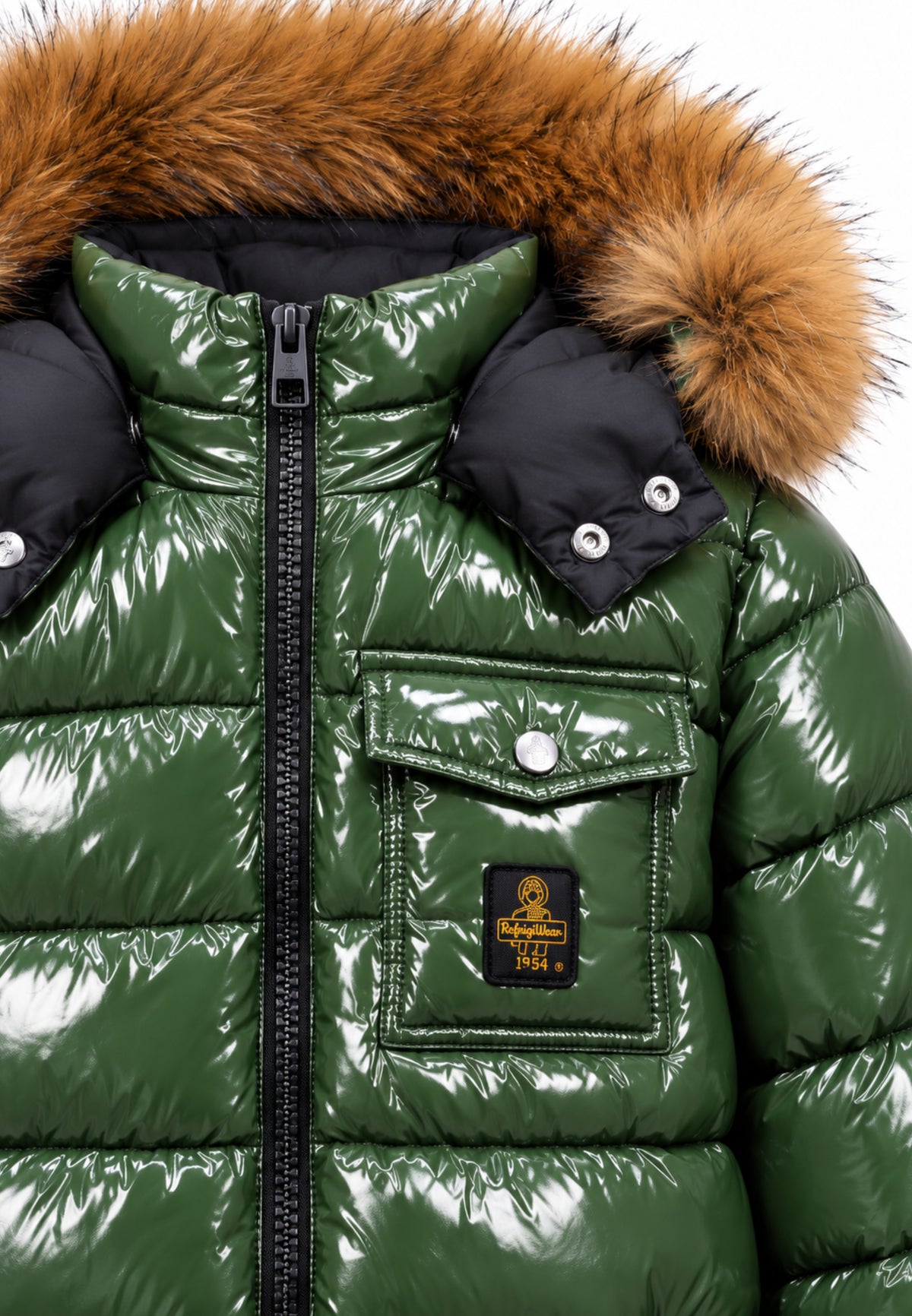 REFRIGIWEAR GIUBBOTTO LUCIDO CON PELLICCIA Bambini e ragazzi R2157CW26_