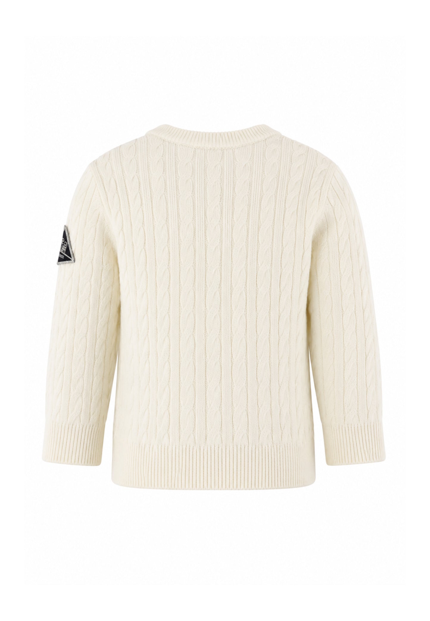 Roy Roger's maglia panna a treccia con bottoncini Bambini e ragazzi rh051/00.panna_