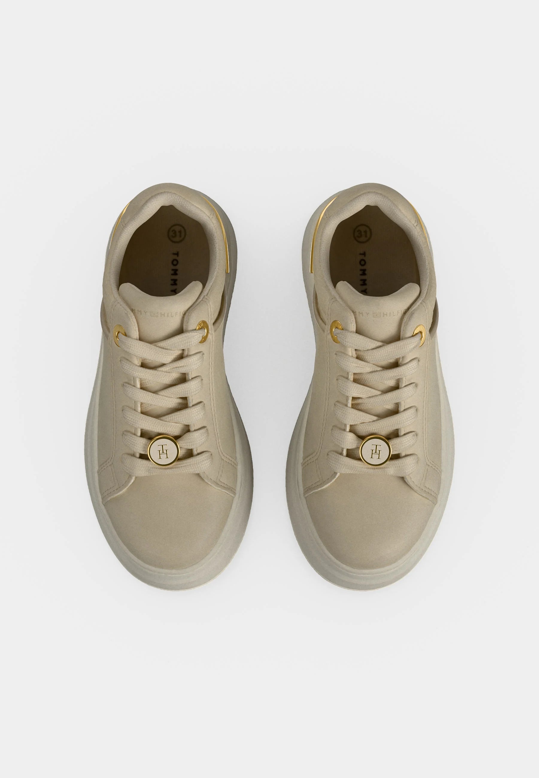 TOMMY HILFIGER SCARPA BEIGE CON DETTAGLI ORO Bambine e ragazze M-T3A9-35094-1967128.BEIGE_